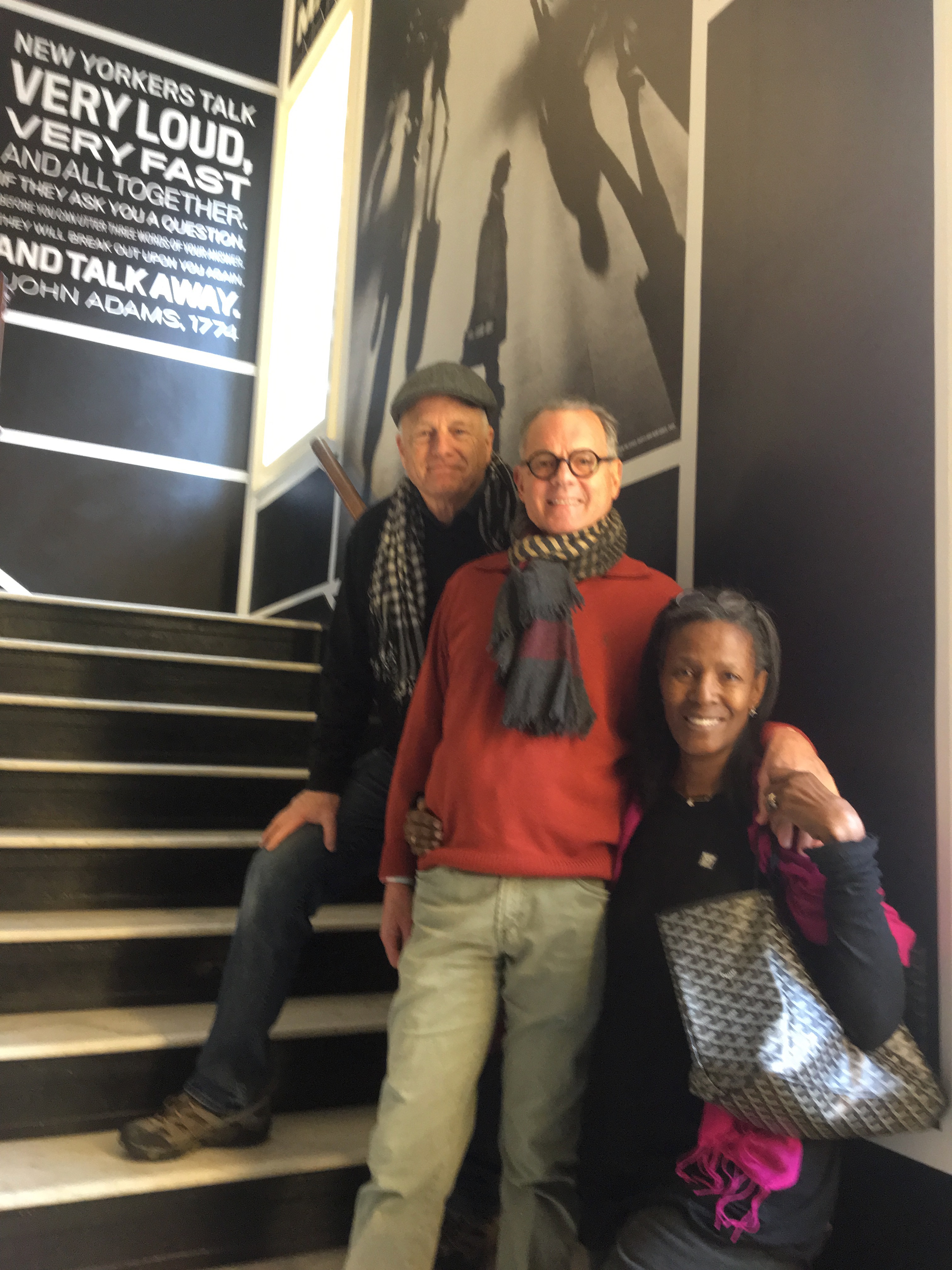 With Bill &amp; Katiti at The City Museum of New York